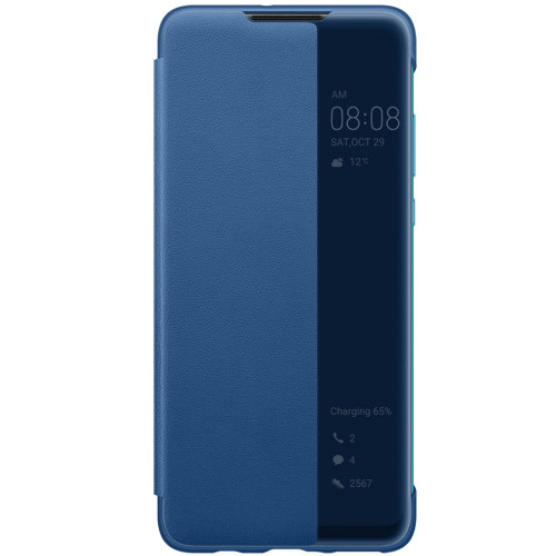 Huawei Original S-View Pouzdro Blue pro Huawei P30 Lite (EU Blister)